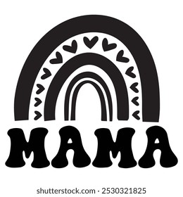 Mama, Muttertagsdesign, Mama zitiert Design