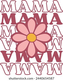 MAMA mothers day t-shirt design