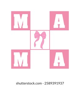 Mama - Mother's Day T-shirt design, Mom Mama Mummy T-shirt Design