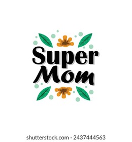 Mama, Mother's T-shirt design, Lettering design for greeting banners, Modern calligraphy, Cards and Posters, Mugs, Notebooks, white background,  EPS 10.