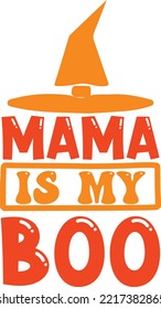 mama is my boo vector file