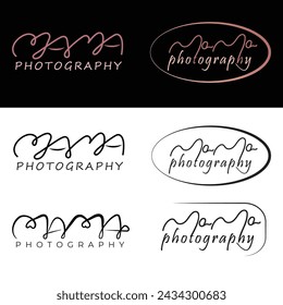 MAMA photography different logos for use