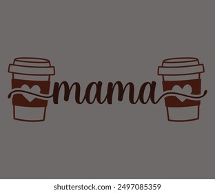 Mama Svg,Coffee Retro,America Coffee Svg,Retro T-shirt,Says Svg,Christian Svg,Funny Svg,Cut File,Silhouette