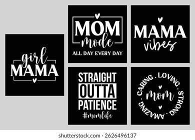 mama t shirt design bundle