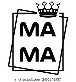 mama t shirt design, vector file