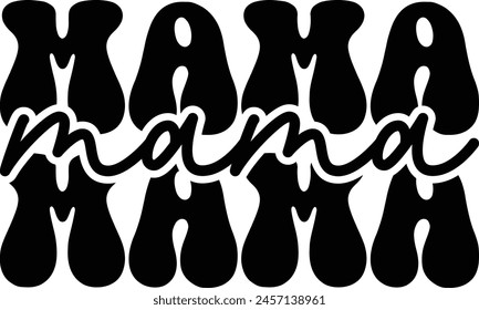 Mama t-shirt design and digital file
