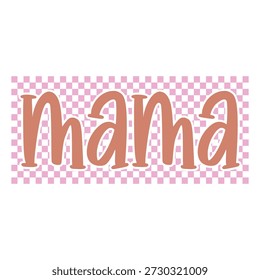 mama T-SHIRT Design arquivo vetorial