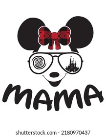 MAMA VECTOR GRAFICS T-SHIRT DESIGN