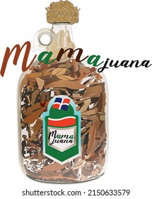 Mamajuana, dominican drink with medicinal properties, its flavor comes from the bark of a tree called brazilwood, its healing is done with honey and red wine, then put the rum or liquor of your choice