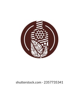 Mamajuana illustration vector icon, a Dominican Specialty Spirit Beverage