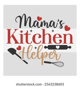 Mamas Kitchen Helper, Kitchen, Baking, Mommy And Me Baking, Baked With Love Png, Cooking Day, Apron, Oven, apron designs for girls, nana apron png, kids apron sayings, recipe for a loving mom, 