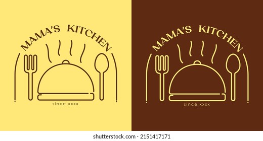 Mamas Kitchen Logo Cooking Catering 260nw 2151417171 