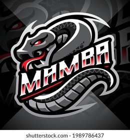 Mamba esport mascot logo design