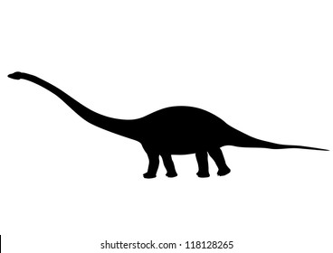 Mamenchisaurus silhouette