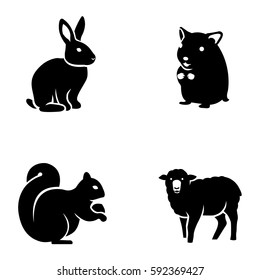 Mammals Vector Icons