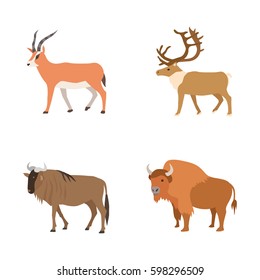 Mammals vector icons