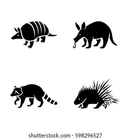 Mammals vector icons