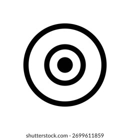 Mamografía. Icono de Vector de trazo delineado con detalles rellenos de negro.