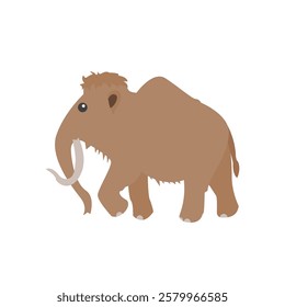 Mammoth animal vector symbol illustration