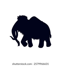 Mammoth animal vector symbol illustration