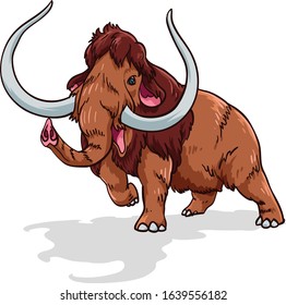 Mammoth Digital Illustration Suitable For Any Graphic Design project
