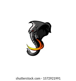 Mammoth esport mascot logo design