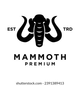 Mammoth icon design icon illustration template