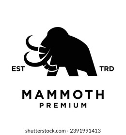 Mammoth icon design icon illustration template