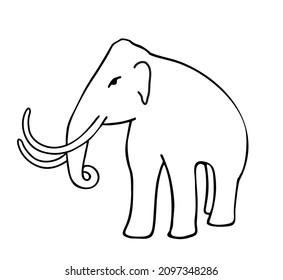 1,888 Mammoth line Images, Stock Photos & Vectors | Shutterstock