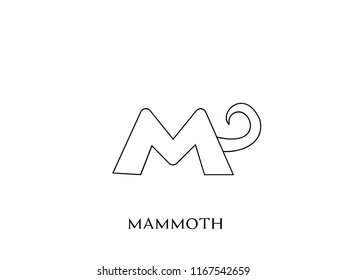 mammoth logo icon designs