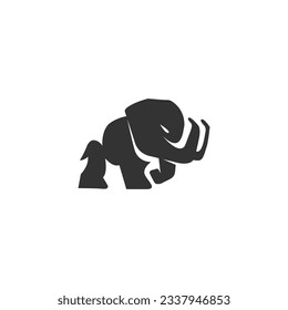 mammoth logo for your business , simple clean logo.EPS 10