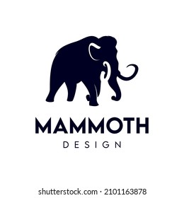 mammoth vector graphic illustration logo