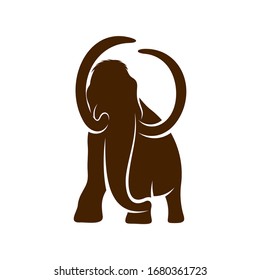 
Mammott logo design vector template. Silhouette of Mammott design illustration