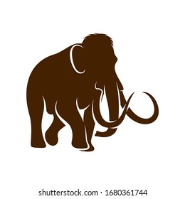 
Mammott logo design vector template. Silhouette of Mammott design illustration
