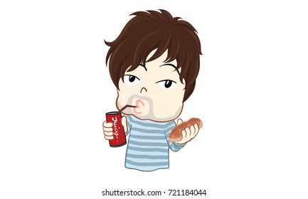 man action cartoon