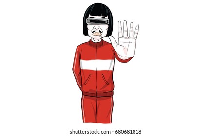 man action, cartoon, icon vector