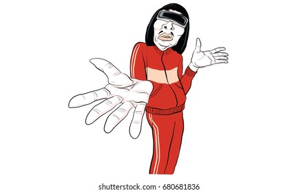 man action, cartoon, icon vector