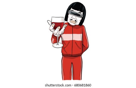 man action, cartoon, icon vector