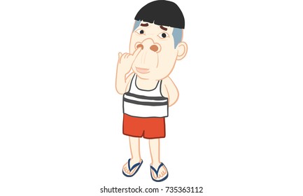 man action vector