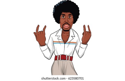 40,951 Cartoon afro Images, Stock Photos & Vectors | Shutterstock