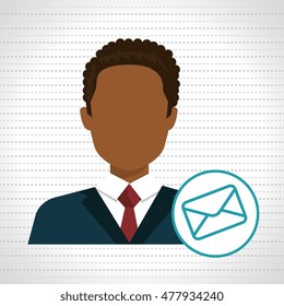 man adult envelope icon