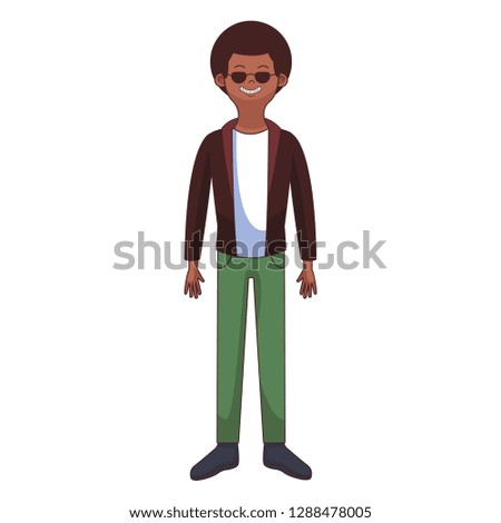 man afroamerican avatar