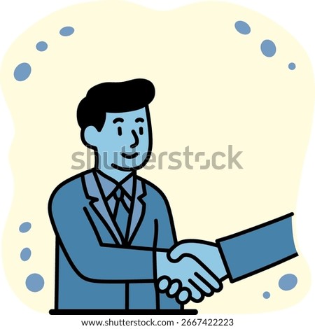 a man agrees with someone's opinion