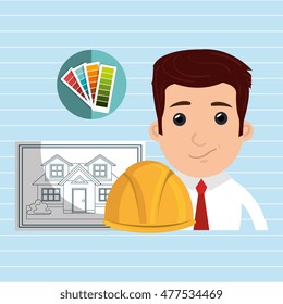 man architect tools