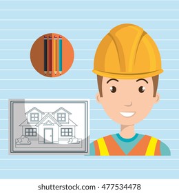 man architect tools