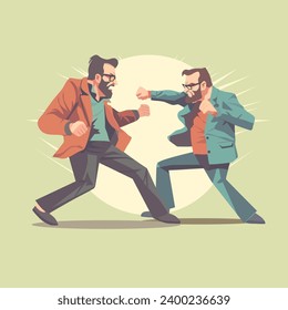 Man an argument or an occasion when someone uses physical force to try to defeat someone get intostart a fight Jeff's always getting intostarting fights
