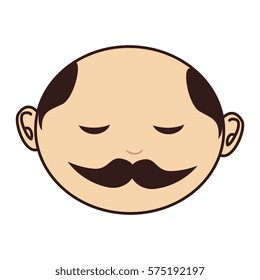 man asian face icon