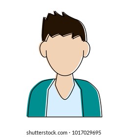 Man avatar cartoon