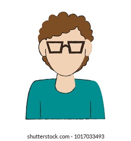 Man avatar cartoon