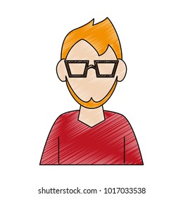 Man avatar cartoon